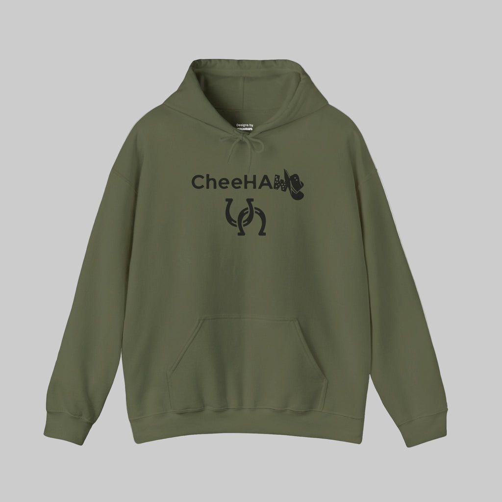 Cheehaw Hoodie – Polynesian Cheehu Meets Western Yeehaw | Rope Lasso Design, Island Cowboy Sweatshirt