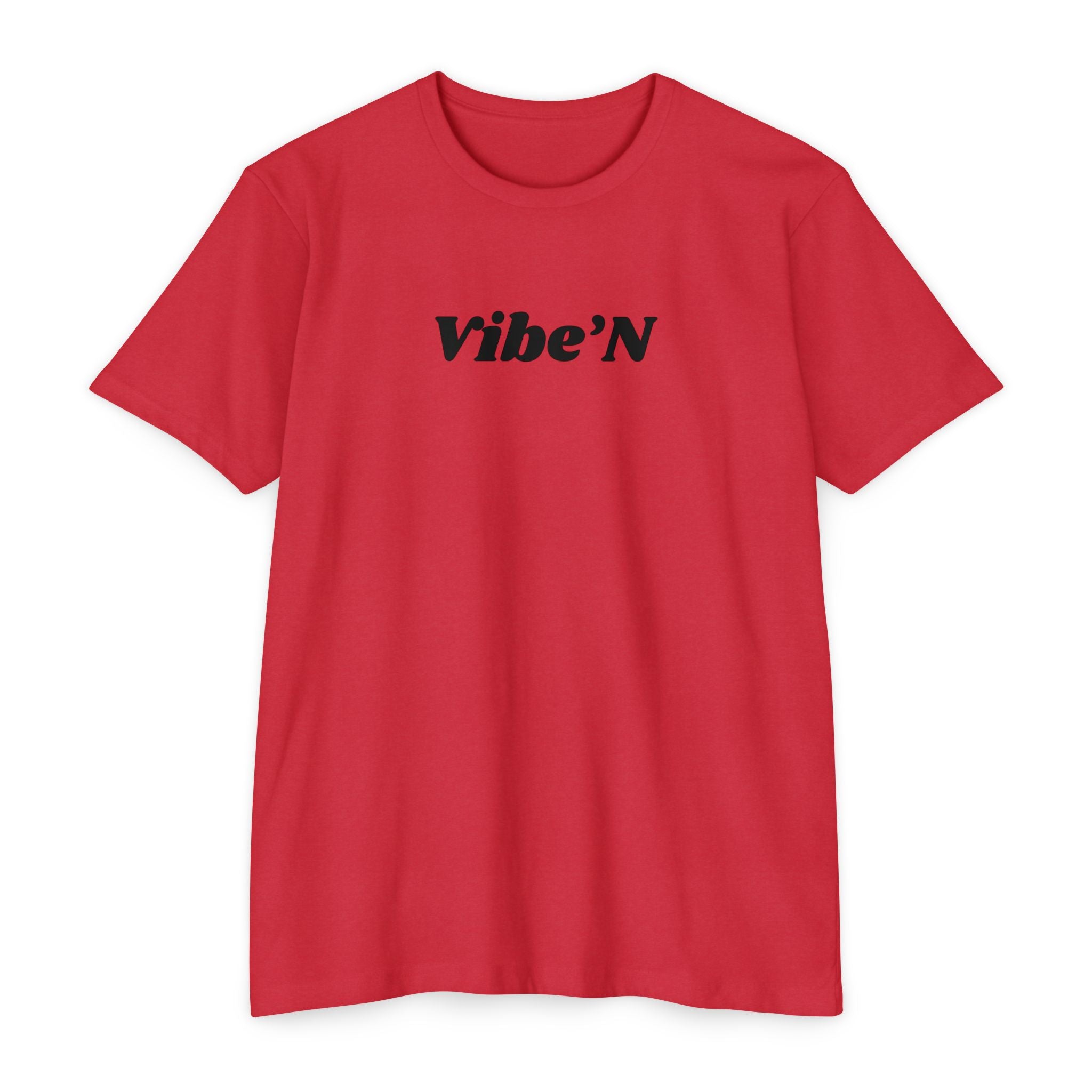 Vibe-N Happy Face Paint Splash T-Shirt -Good Vibes Graphic T-Shirt