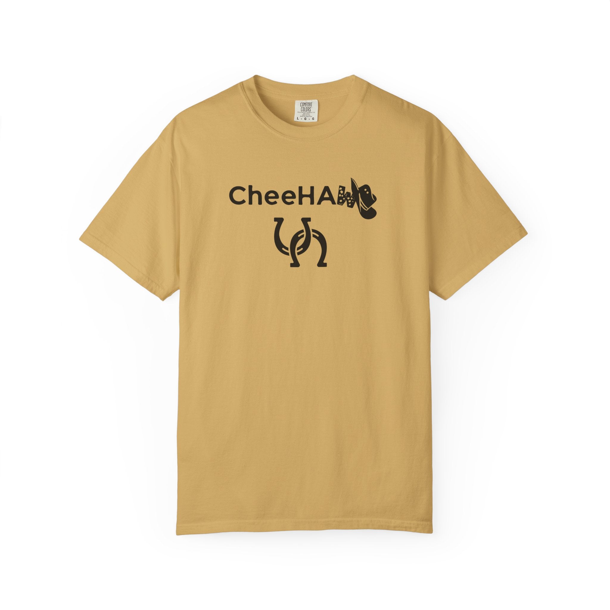 CheeHaw Unisex T-shirt, Polynesian Western Tee, Cowboy Hat, Horseshoe Shirt, Yeehaw Rodeo Top