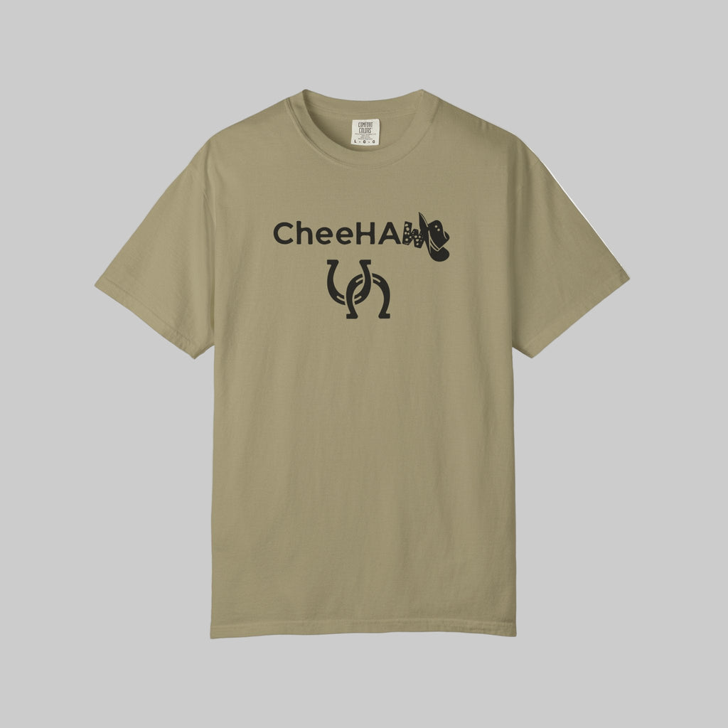 CheeHaw Unisex T-shirt, Polynesian Western Tee, Cowboy Hat, Horseshoe Shirt, Yeehaw Rodeo Top