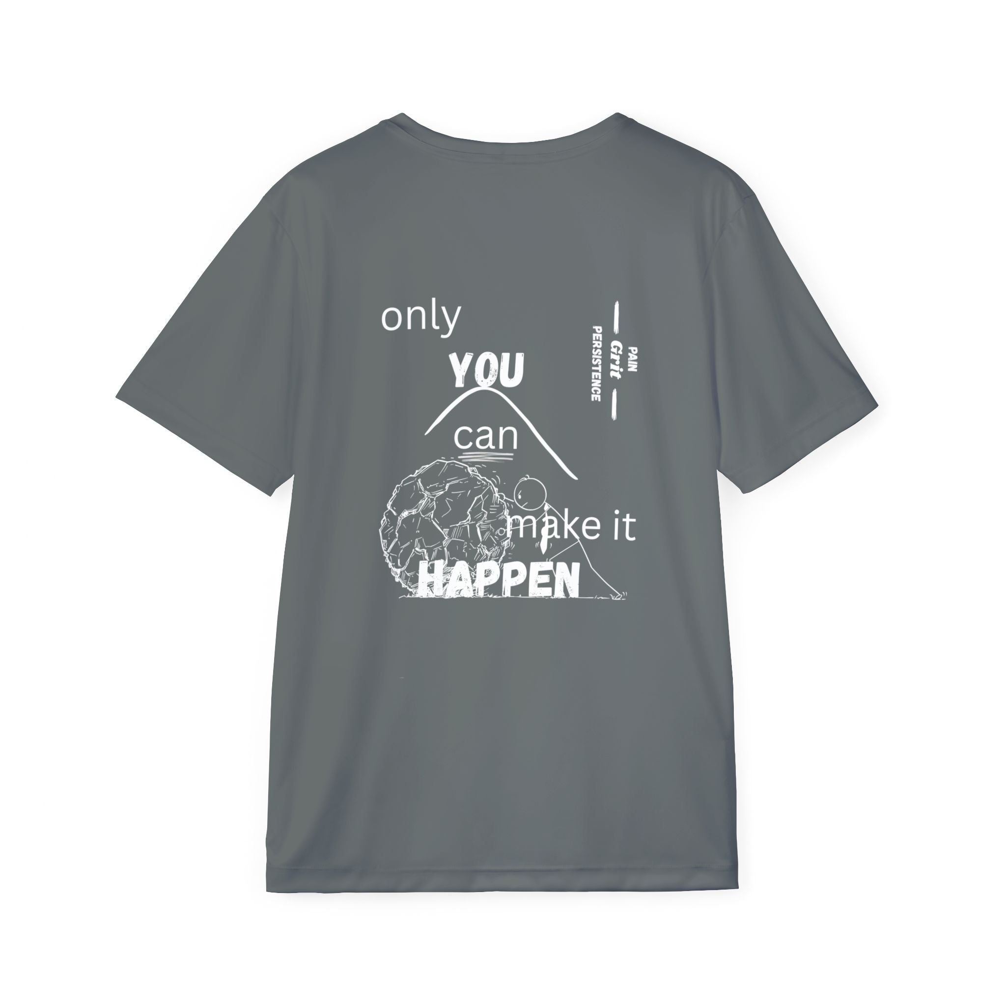 Motivational Sports Jersey for Men, Activewear Tee, Workout Top, Gift for Athletes, Gym Shirt, Fitness Apparel