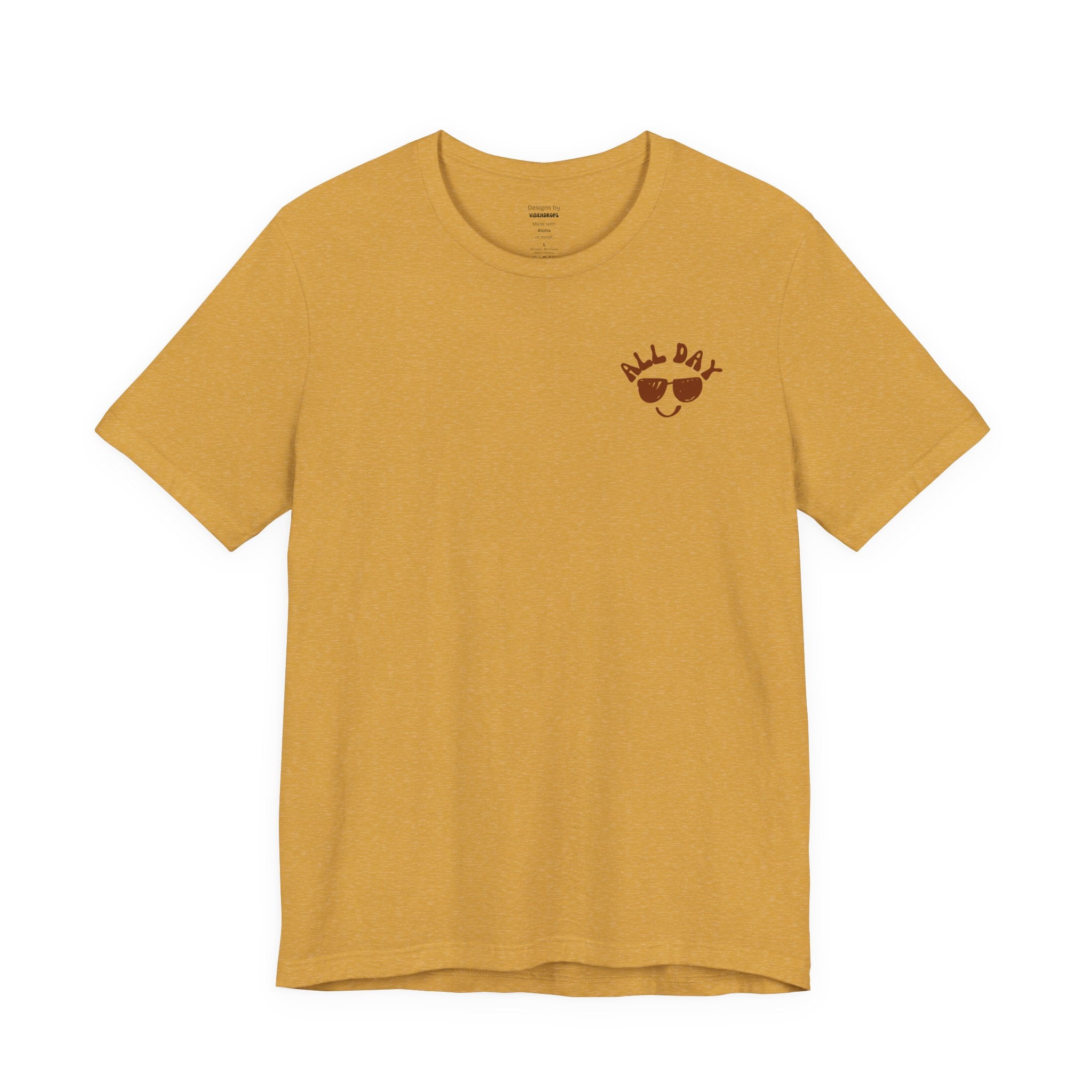 Retro Good Vibes Unisex Tee - Fun Summer Style, Ideal for Festivals, Casual Outings, Gift for Friends, Everyday Comfort