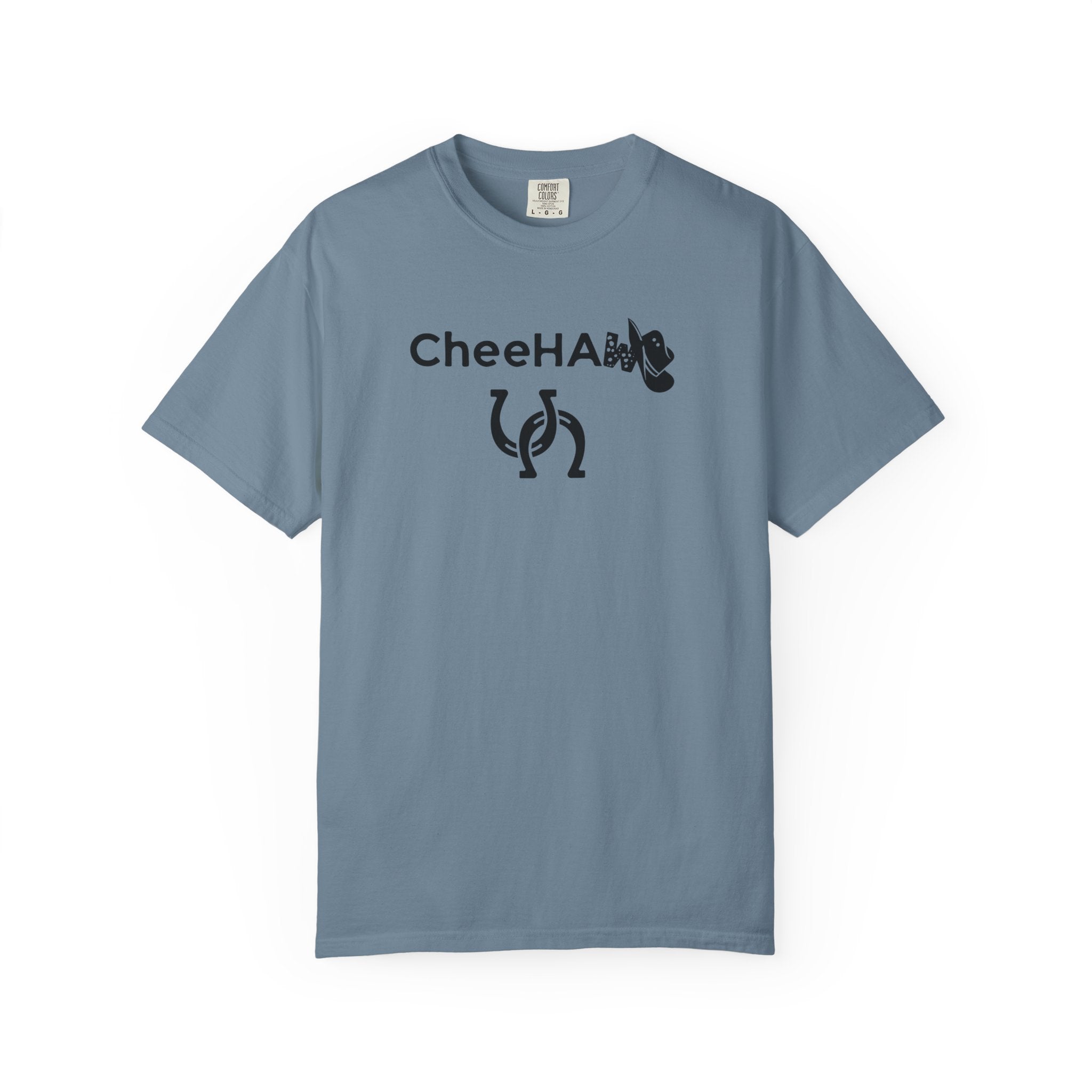 CheeHaw Unisex T-shirt, Polynesian Western Tee, Cowboy Hat, Horseshoe Shirt, Yeehaw Rodeo Top