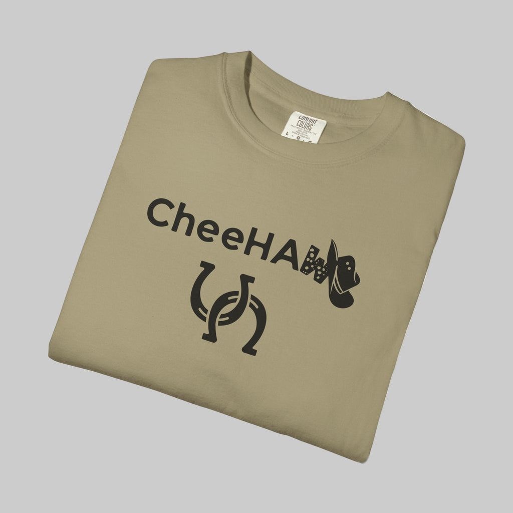 CheeHaw Unisex T-shirt, Polynesian Western Tee, Cowboy Hat, Horseshoe Shirt, Yeehaw Rodeo Top
