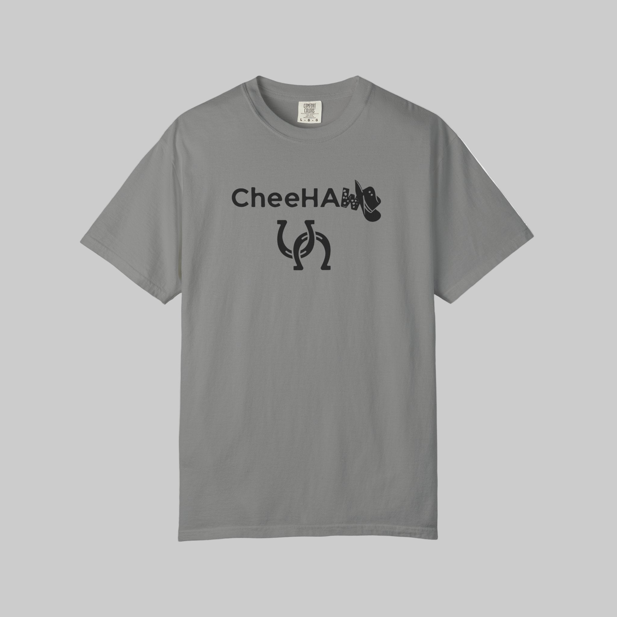CheeHaw Unisex T-shirt, Polynesian Western Tee, Cowboy Hat, Horseshoe Shirt, Yeehaw Rodeo Top