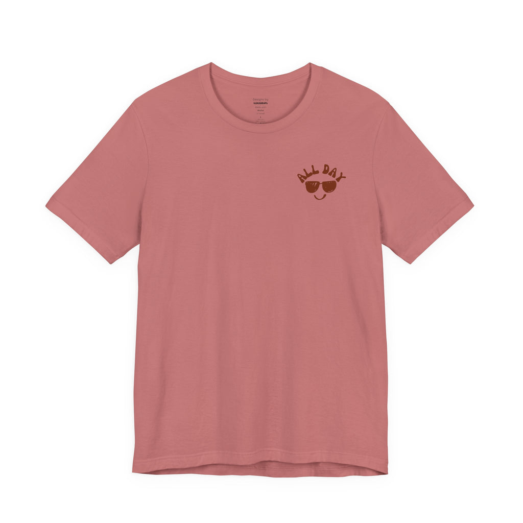 Retro Good Vibes Unisex Tee - Fun Summer Style, Ideal for Festivals, Casual Outings, Gift for Friends, Everyday Comfort
