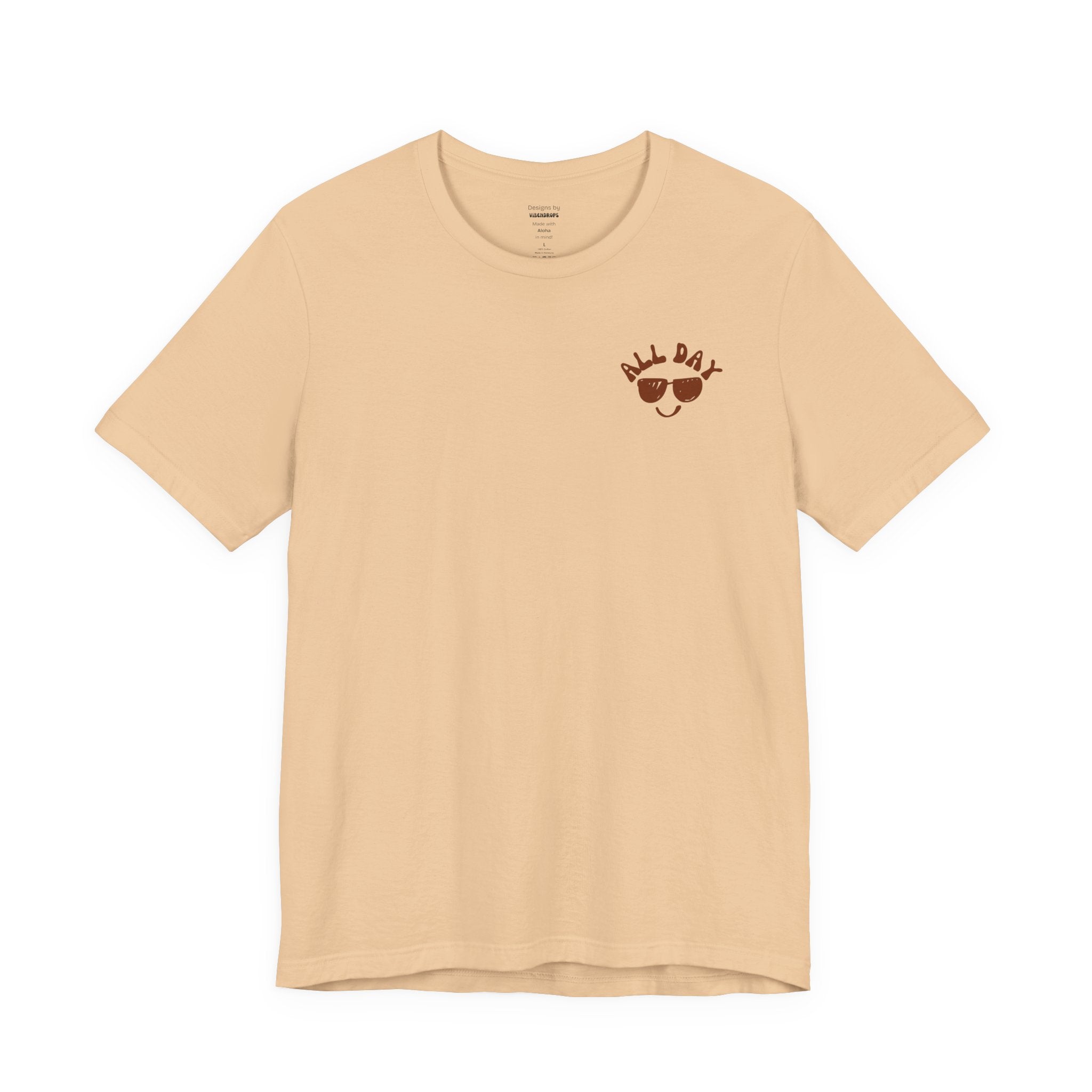 Retro Good Vibes Unisex Tee - Fun Summer Style, Ideal for Festivals, Casual Outings, Gift for Friends, Everyday Comfort