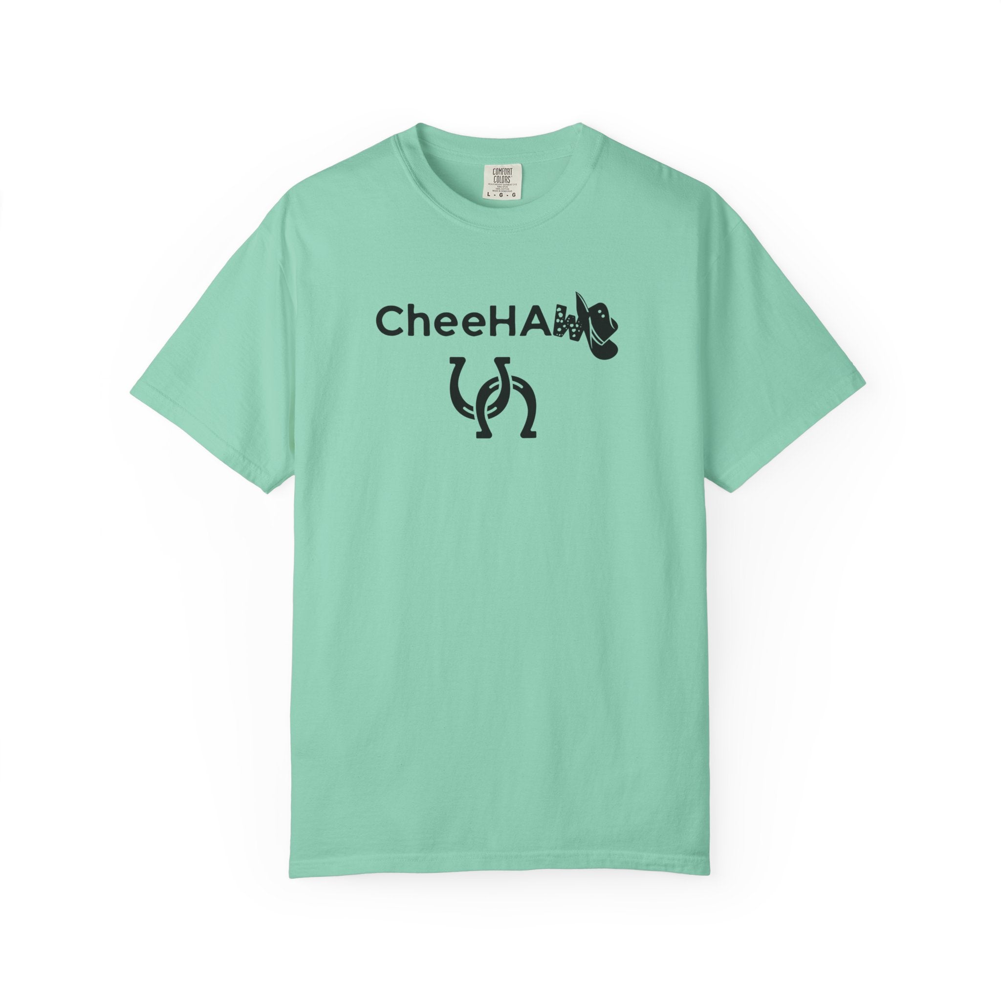 CheeHaw Unisex T-shirt, Polynesian Western Tee, Cowboy Hat, Horseshoe Shirt, Yeehaw Rodeo Top