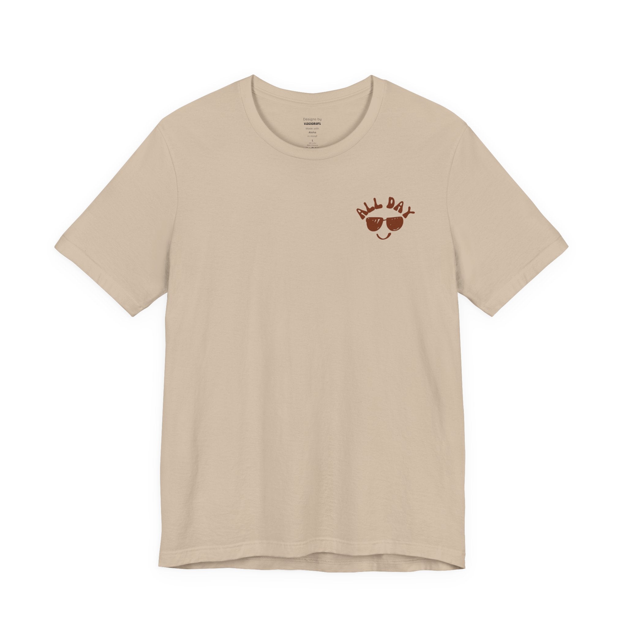 Retro Good Vibes Unisex Tee - Fun Summer Style, Ideal for Festivals, Casual Outings, Gift for Friends, Everyday Comfort