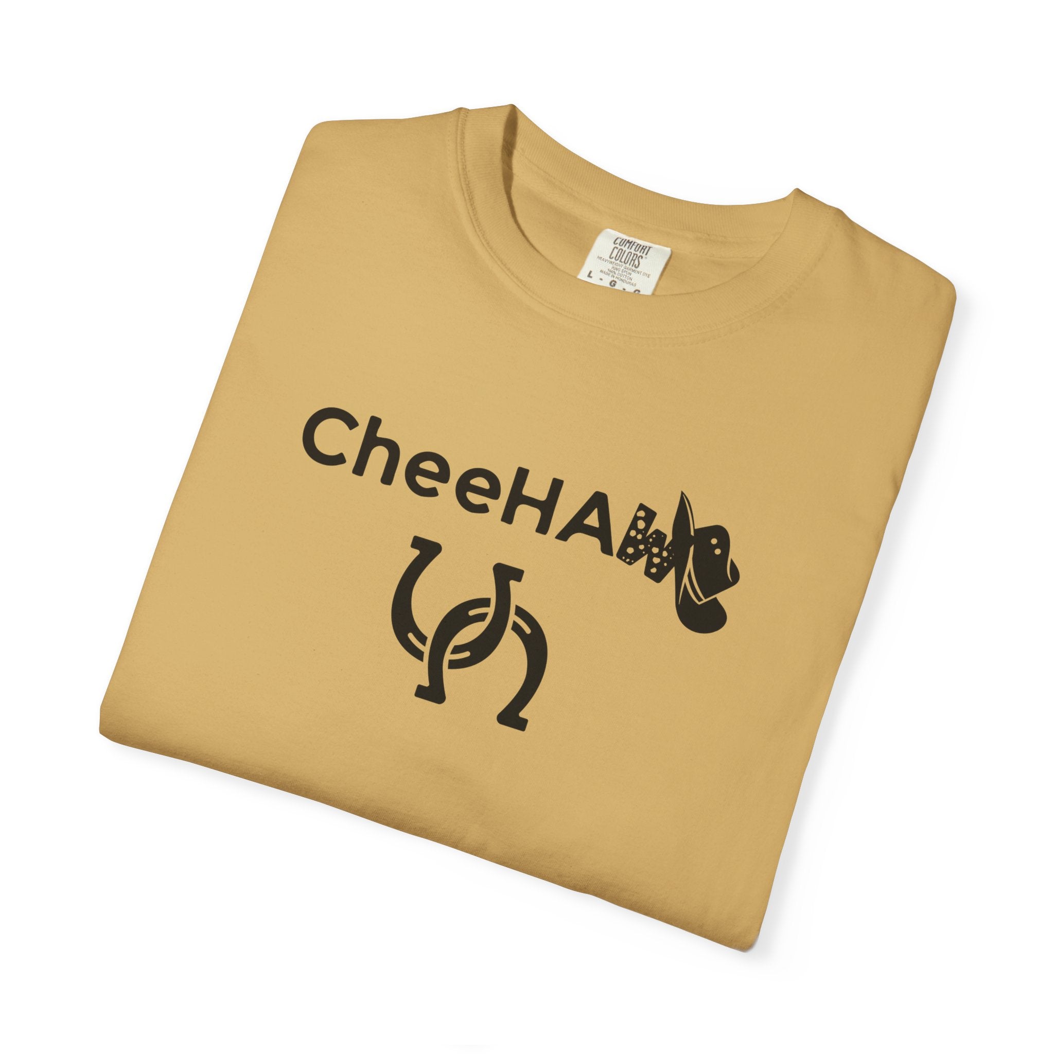 CheeHaw Unisex T-shirt, Polynesian Western Tee, Cowboy Hat, Horseshoe Shirt, Yeehaw Rodeo Top