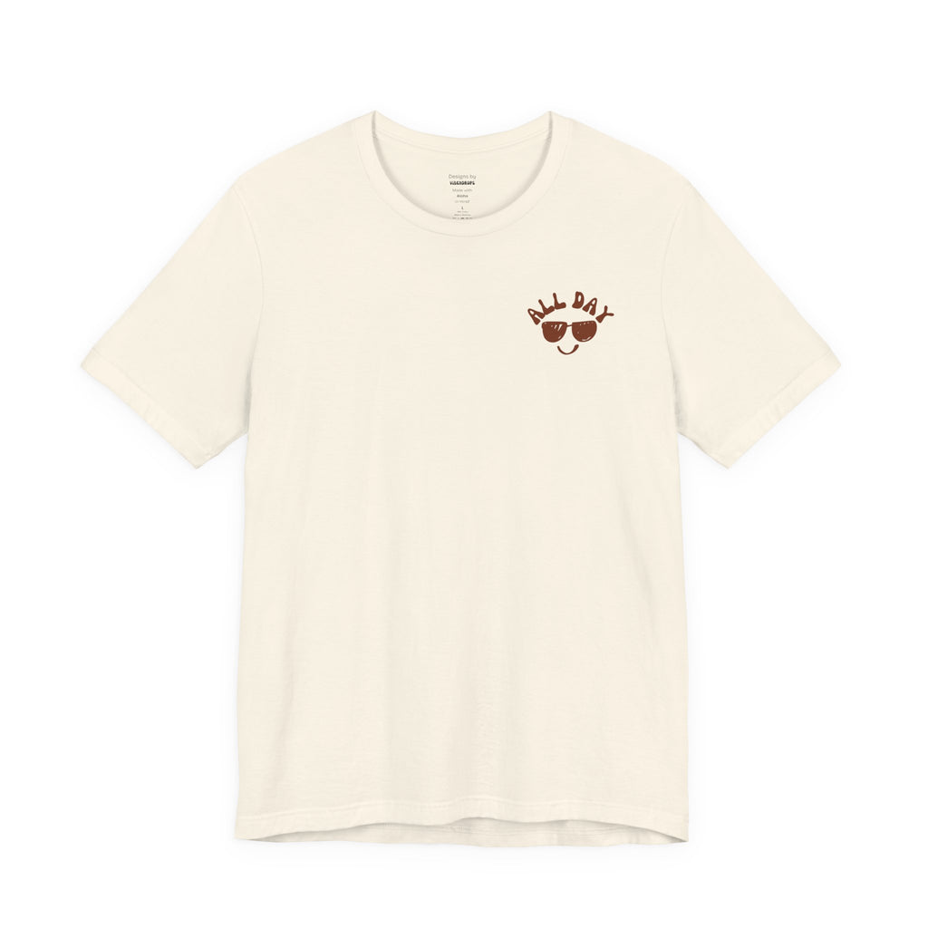 Retro Good Vibes Unisex Tee - Fun Summer Style, Ideal for Festivals, Casual Outings, Gift for Friends, Everyday Comfort