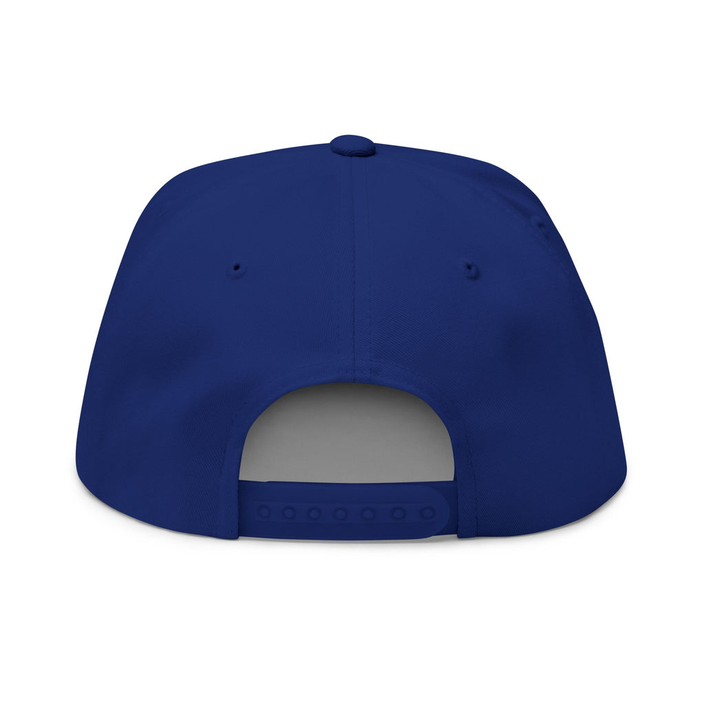 Embroidered Flat Bill Cap - Vibe'N Design
