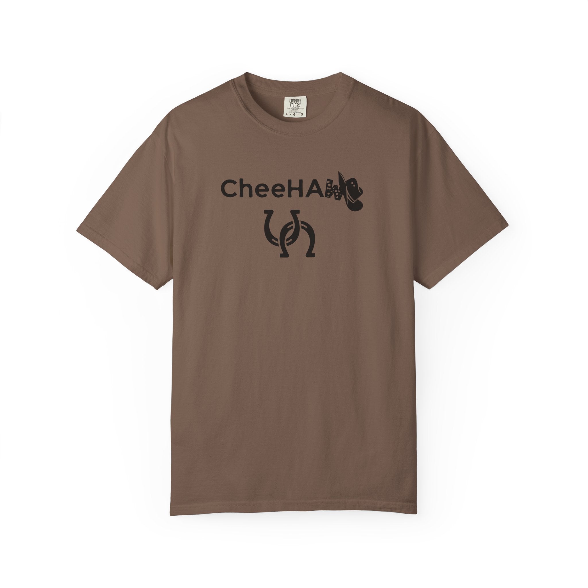 CheeHaw Unisex T-shirt, Polynesian Western Tee, Cowboy Hat, Horseshoe Shirt, Yeehaw Rodeo Top