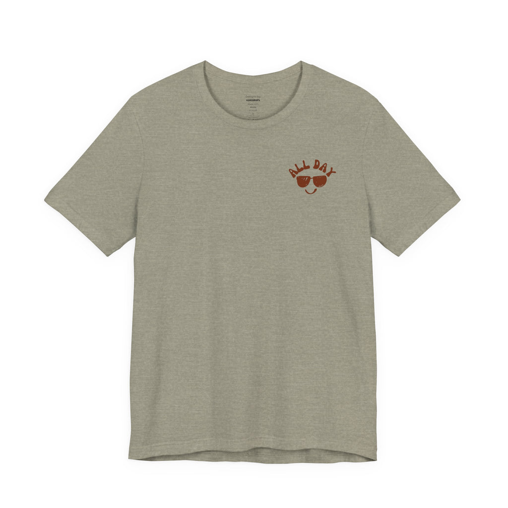 Retro Good Vibes Unisex Tee - Fun Summer Style, Ideal for Festivals, Casual Outings, Gift for Friends, Everyday Comfort
