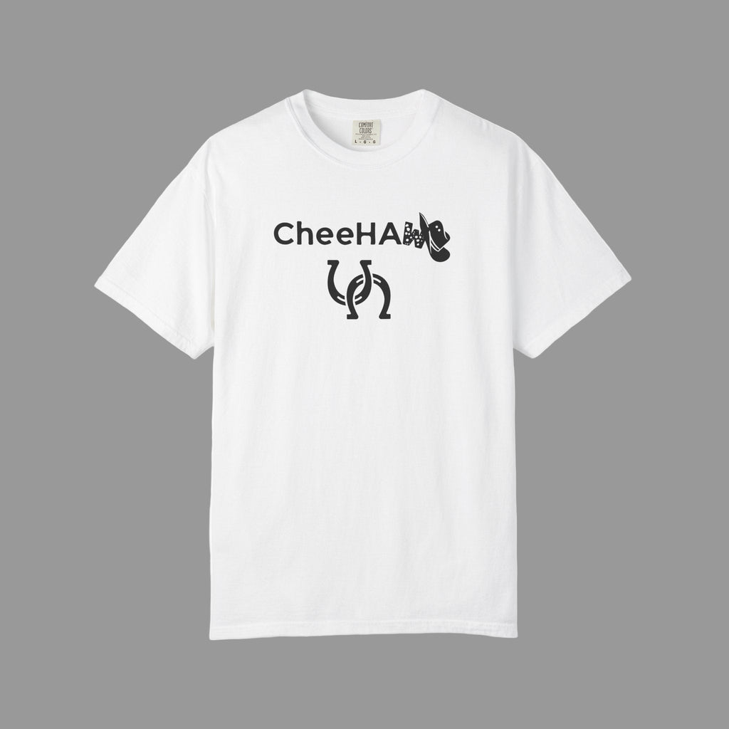 CheeHaw Unisex T-shirt, Polynesian Western Tee, Cowboy Hat, Horseshoe Shirt, Yeehaw Rodeo Top