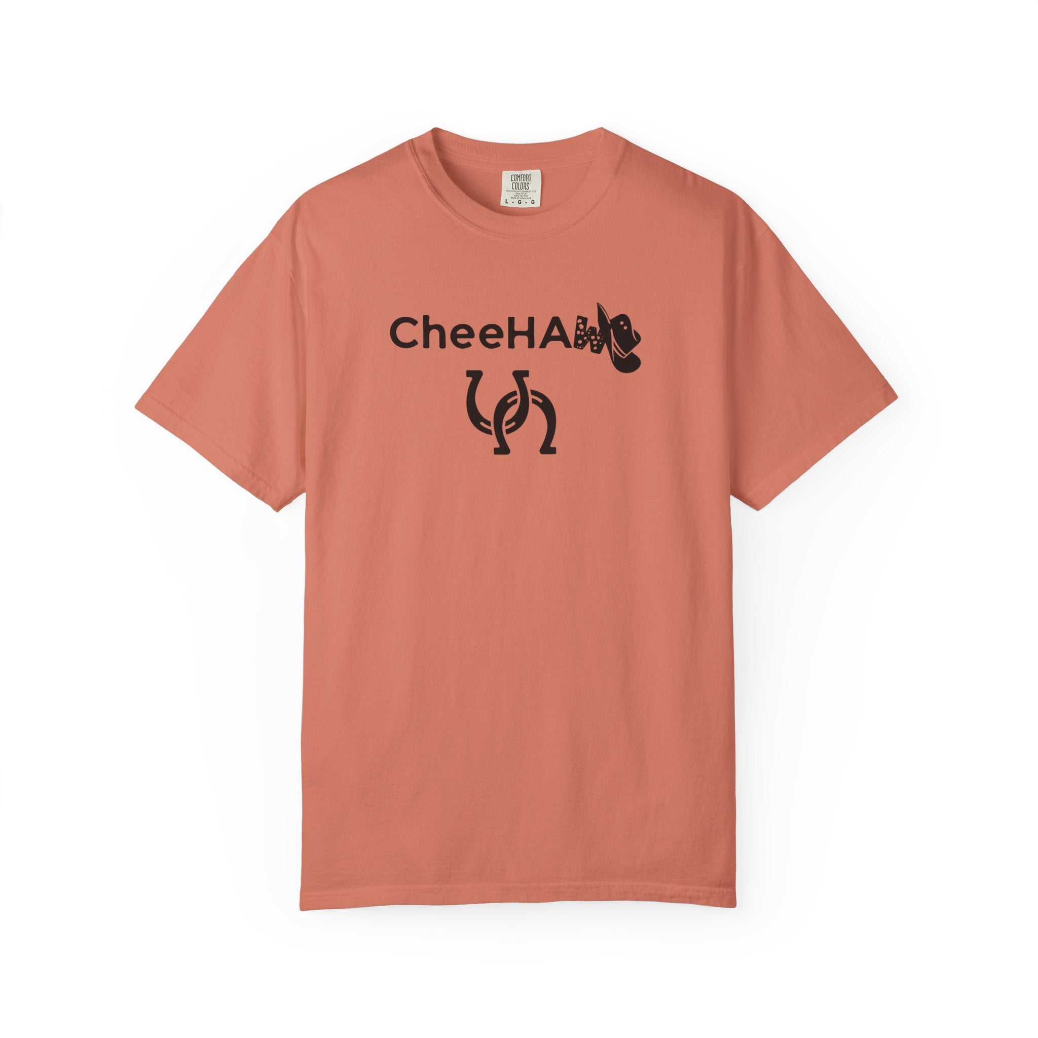 CheeHaw Unisex T-shirt, Polynesian Western Tee, Cowboy Hat, Horseshoe Shirt, Yeehaw Rodeo Top
