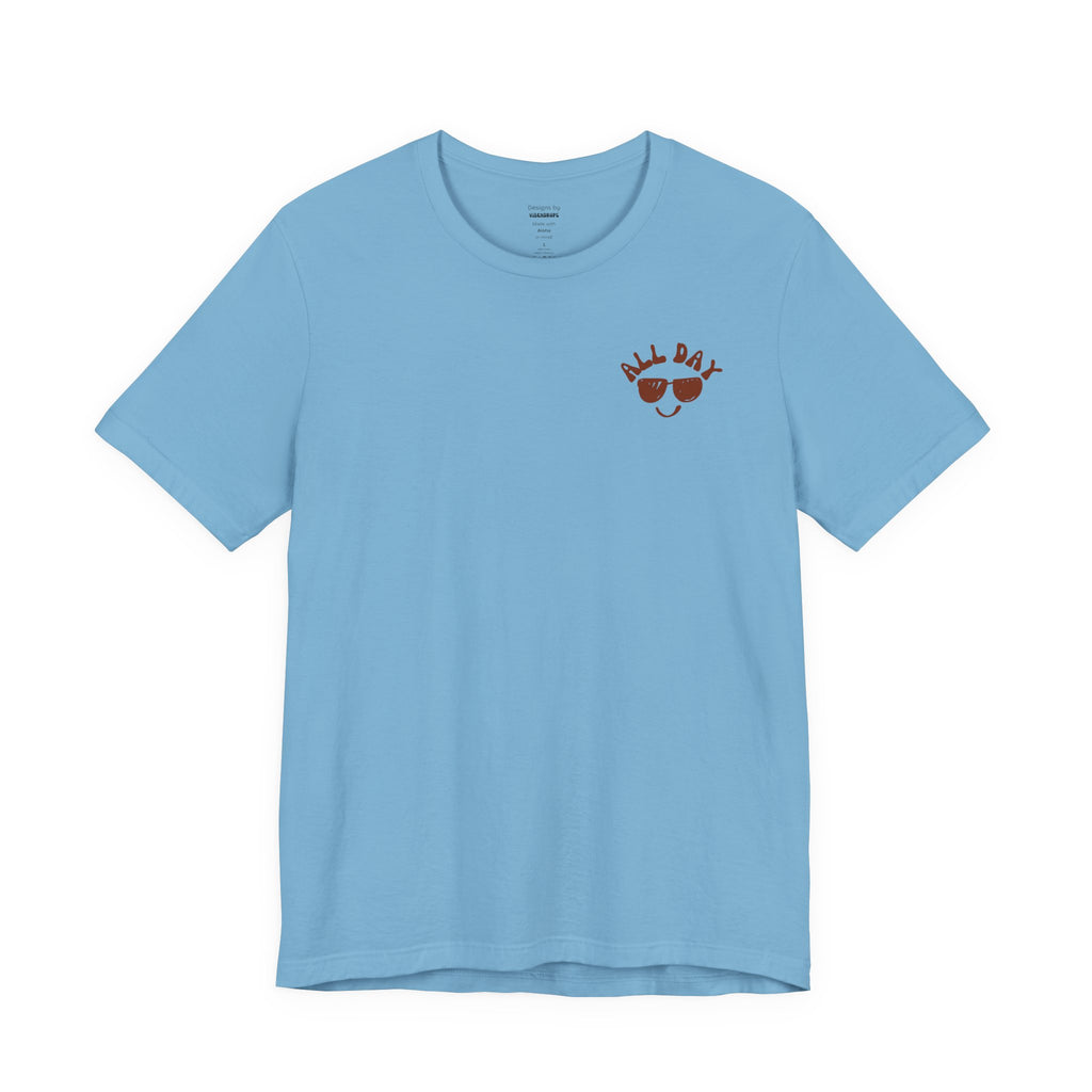 Retro Good Vibes Unisex Tee - Fun Summer Style, Ideal for Festivals, Casual Outings, Gift for Friends, Everyday Comfort