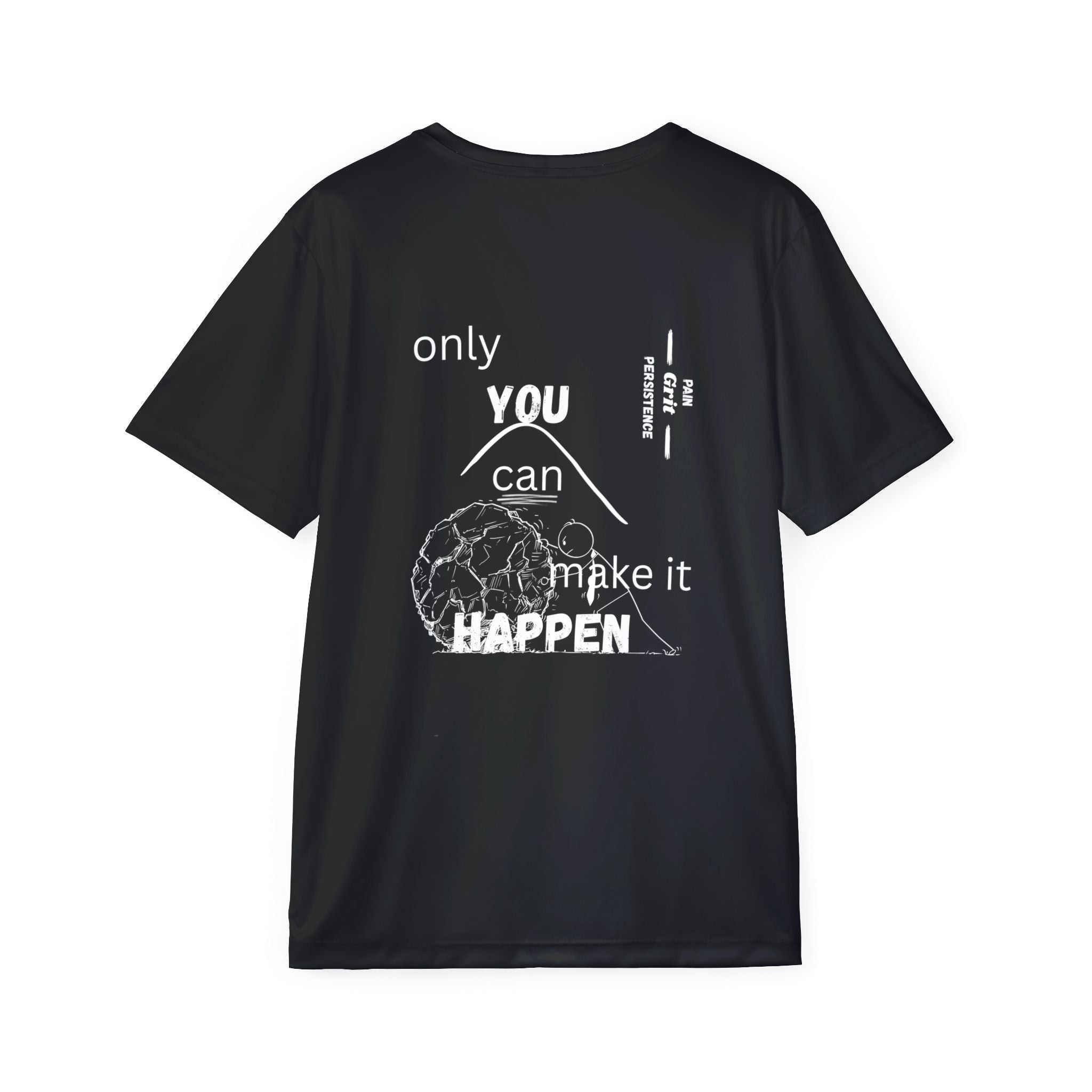 Motivational Sports Jersey for Men, Activewear Tee, Workout Top, Gift for Athletes, Gym Shirt, Fitness Apparel