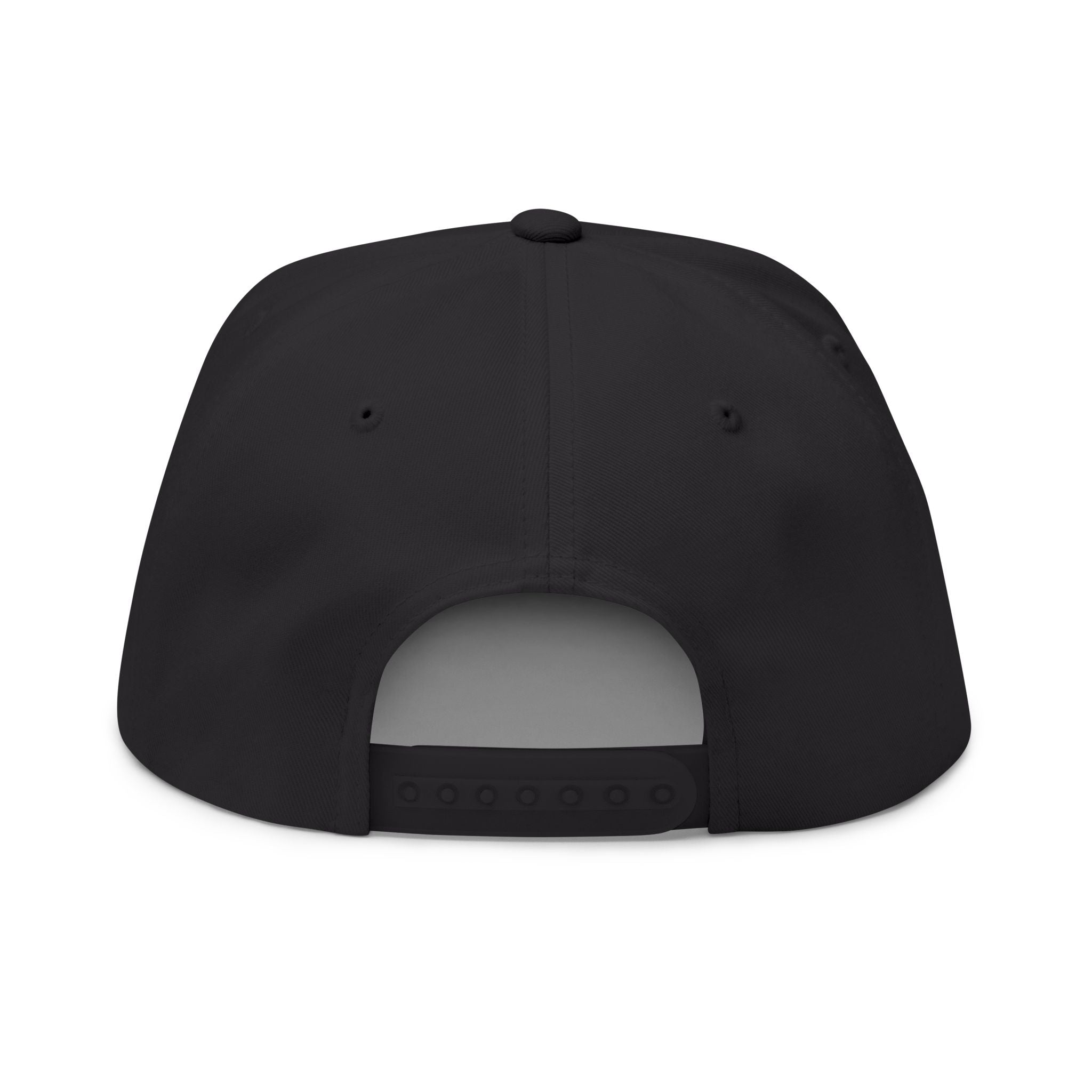 Embroidered Flat Bill Cap - Vibe'N Design