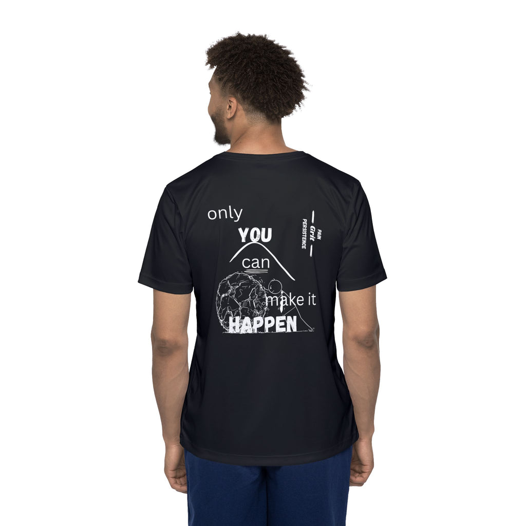 Motivational Sports Jersey for Men, Activewear Tee, Workout Top, Gift for Athletes, Gym Shirt, Fitness Apparel