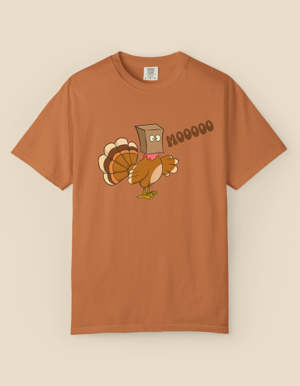 Funny Turkey Shirt! Comfort Colors Fall Tees. Thanksgiving Humor Tops. Cozy Gift Idea