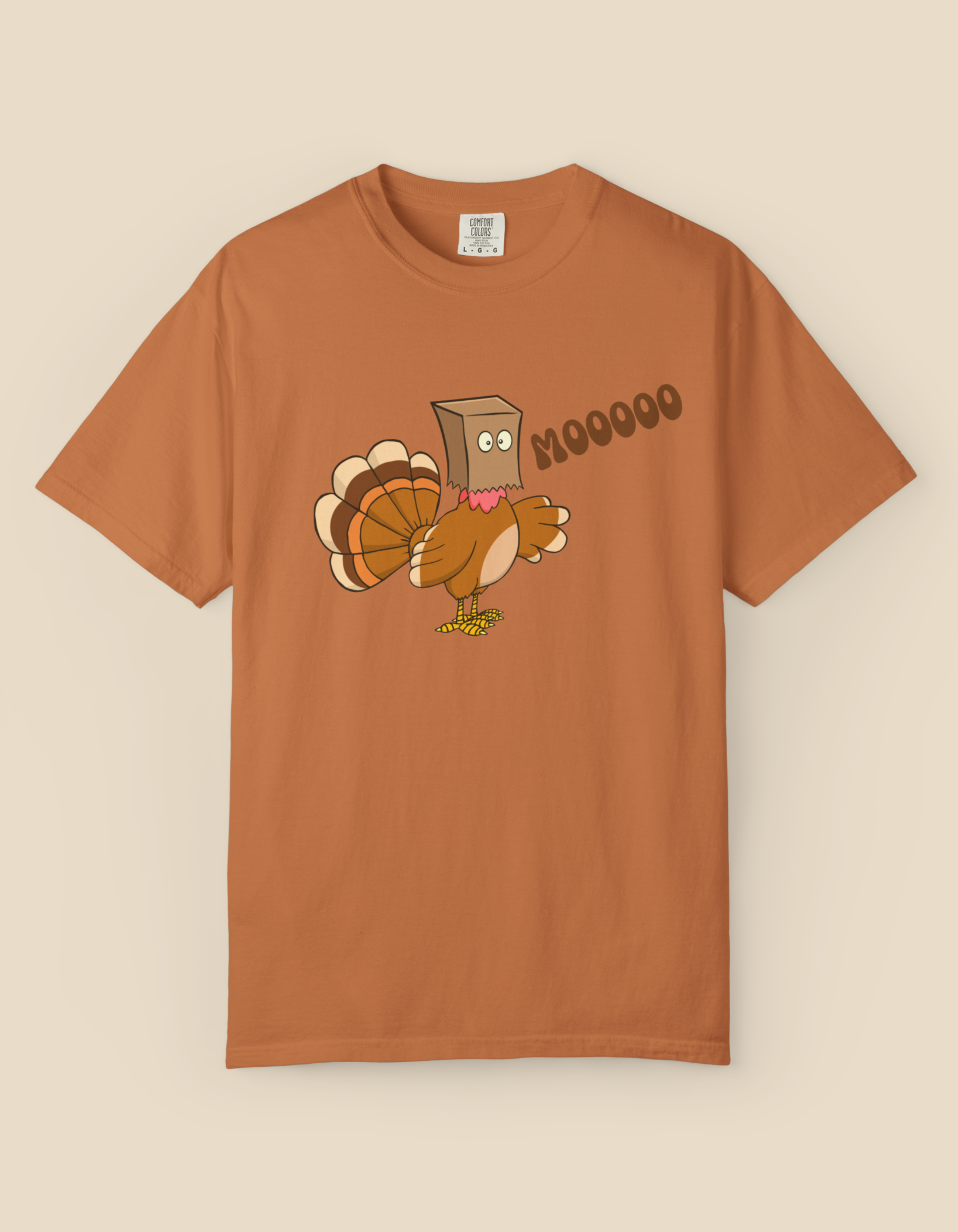 Funny Turkey Shirt! Comfort Colors Fall Tees. Thanksgiving Humor Tops. Cozy Gift Idea