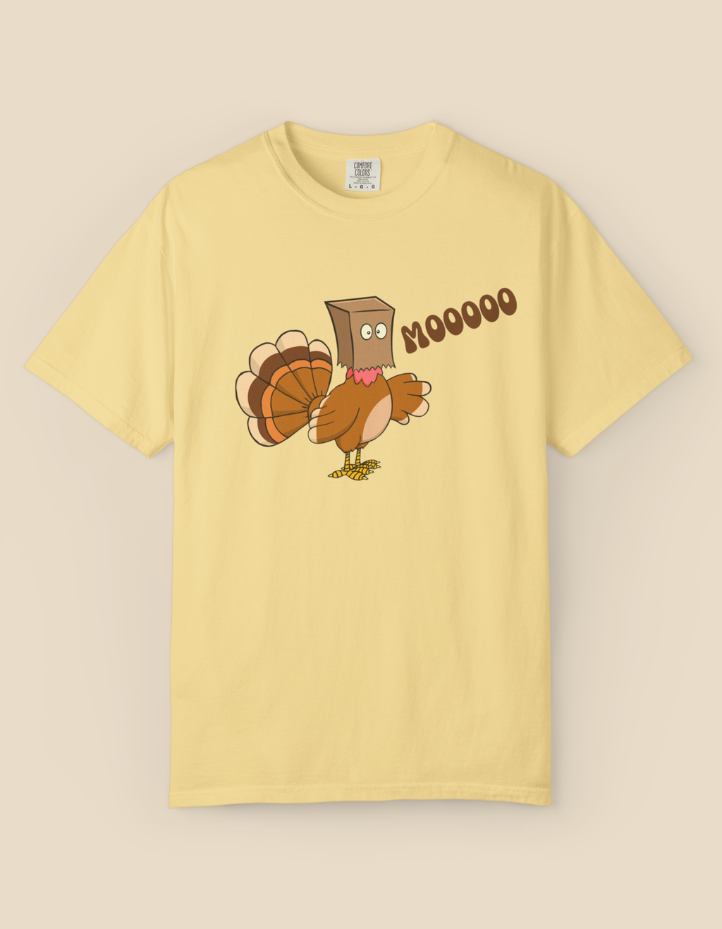 Funny Turkey Shirt! Comfort Colors Fall Tees. Thanksgiving Humor Tops. Cozy Gift Idea