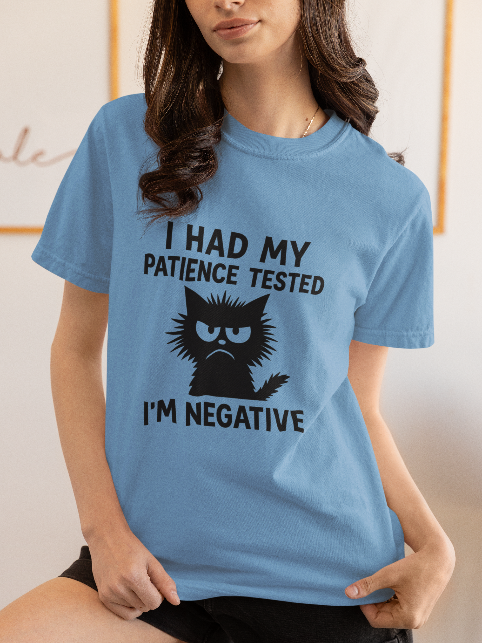 Sassy Cat Humor Tee, Unisex Garment-Dyed T-shirt for Pet Lovers, Funny Gift for Cat Owners, Casual Wear for Every Occasion, Birthday Present