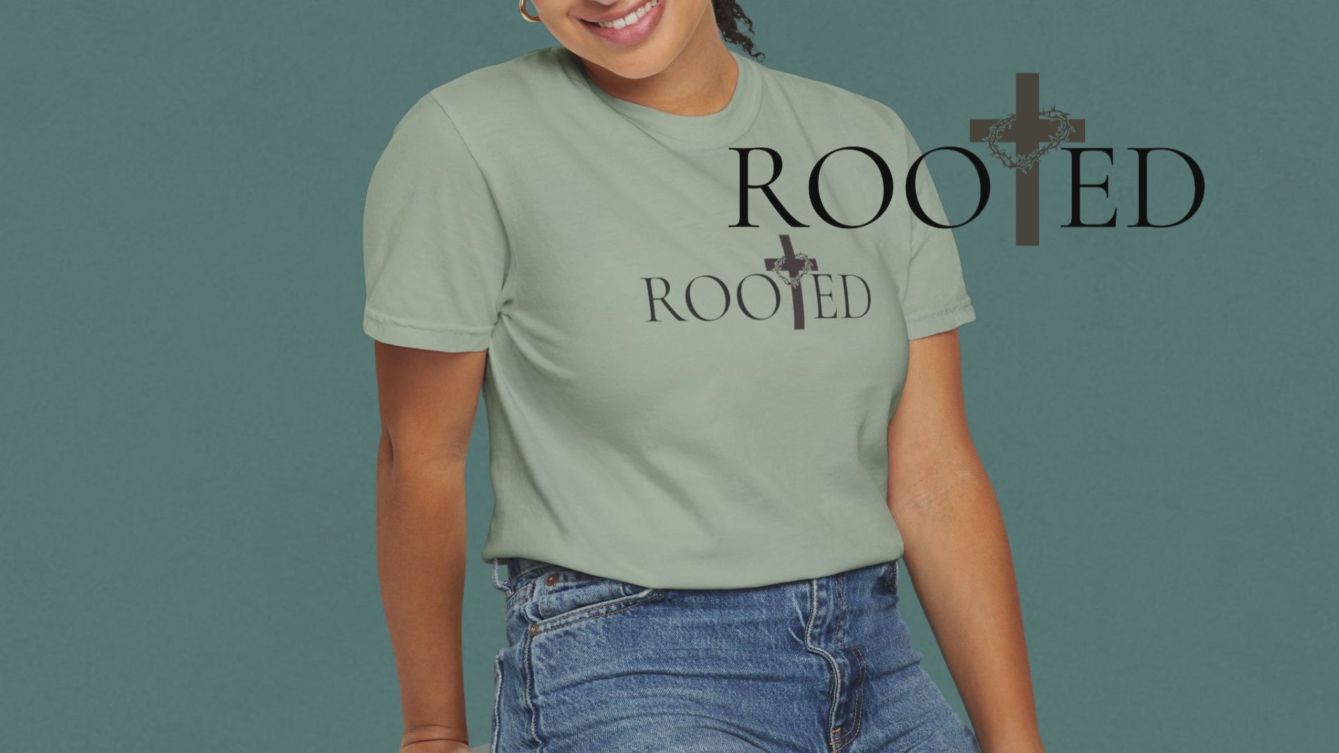 Comfort Colors, Minimalist Faith Shirt for Women & Men, Bible Verse Tee, Boho, Christian Gift Idea